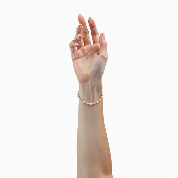 Freshwater Frost Pearl Bracelet