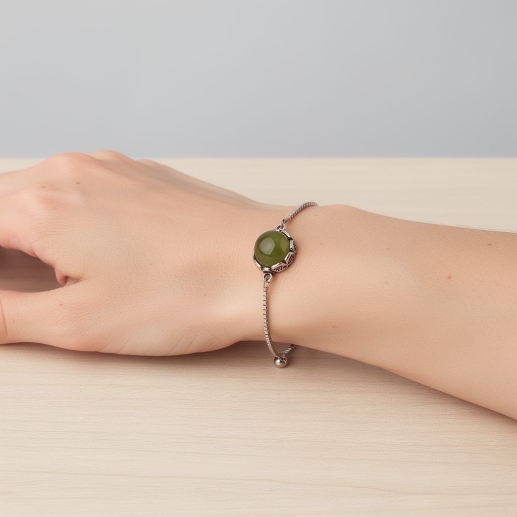 Past & Present Bracelet (Olive) ♻️