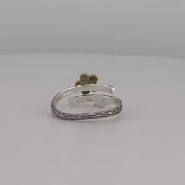 Cherry Blossom Adjustable Ring